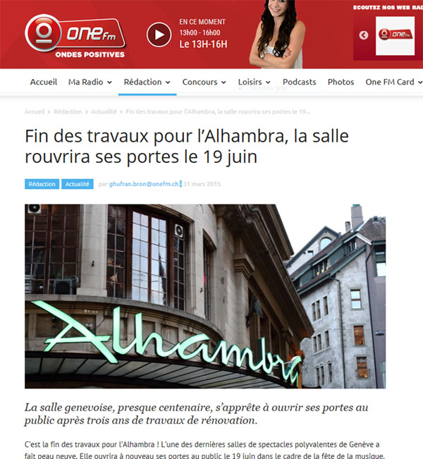 Le site OneFM coupable de vol d'image