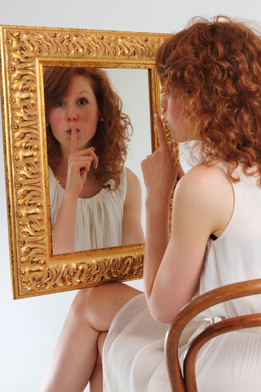 Portrait et miroir
